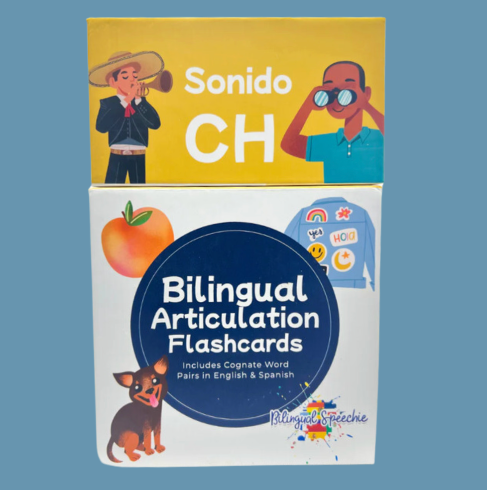 CH Sound | Sonido CH - Bilingual Flashcards for Speech Therapy – Bjorem