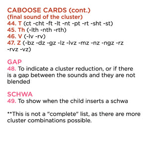 Bjorem Speech Cluster Cues