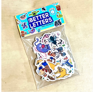 BJOREM BETTER LETTERS™ & BJOREM SPEECH SOUND CUES MINI VINYL STICKER PACK