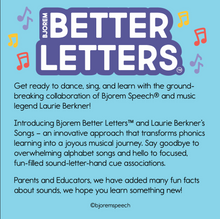 Bjorem Better Letters™ with The Laurie Berkner Band