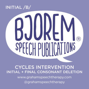 Cycles Intervention: Initial & Final Consonant Deletion Phonology Targets