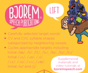 Cycles Intervention: Liquids & Glides Phonology Targets