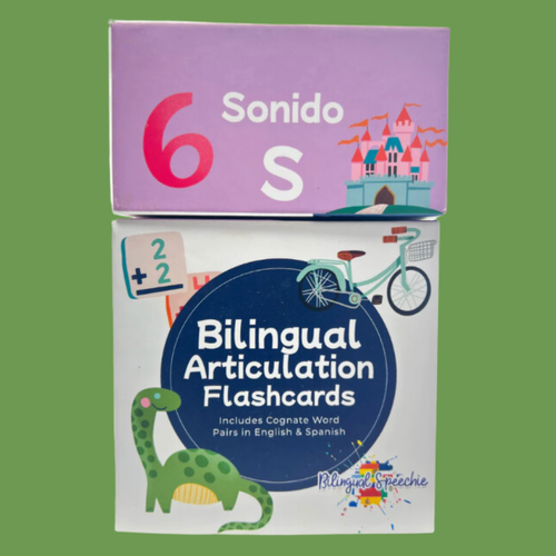 S Sound | Sonido S - Bilingual Flashcards for Speech Therapy