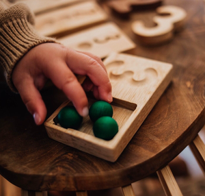 Wooden Writing & Counting Trays