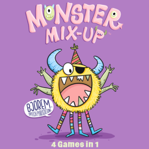 Monster Mix-Up Card Game - 4 Games in 1