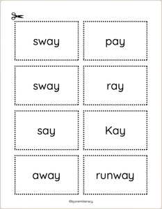 Sail Away: ai - ay  Vowel Team Literacy Game - Download