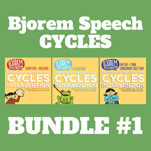 Cycles Intervention Bundle #1